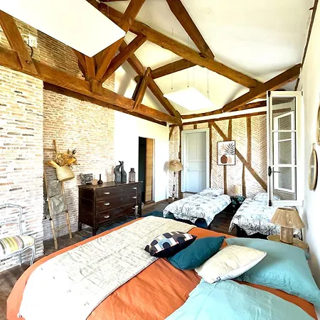 Authentique Du Xix E Siecle Avec Piscine וילה *