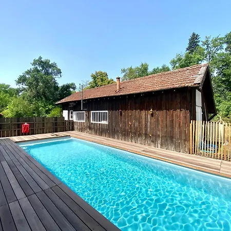 Authentique Du Xix E Siecle Avec Piscine וילה *